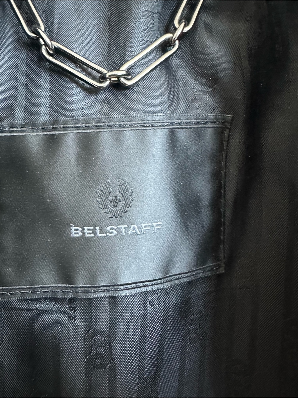 Belstaff Luxury Leather Motorcycle Jacket Black Quilted Moto Biker - Picture 3 of 6